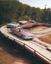 1963 Ford New York World's Fair display being tested